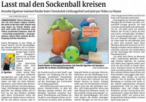 Sportcamp zu Hause 2020