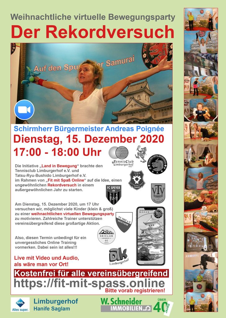 Rekordversuch Fit mit Spaß 2020 AKTUELL