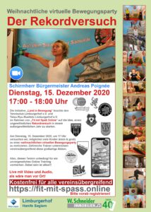 Rekordversuch Fit mit Spaß 2020 AKTUELL Rekordversuch Fit mit Spaß 2020 AKTUELL