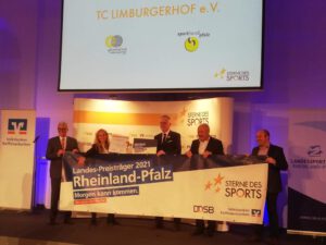 TCL in der Staatskanzlei Mainz bei Sterne des Sports TCL in der Staatskanzlei Mainz bei Sterne des Sports
