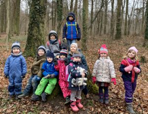 Fit und ball Schatzsuche Mutterstadter Wald Rheinland Pfalz 2022