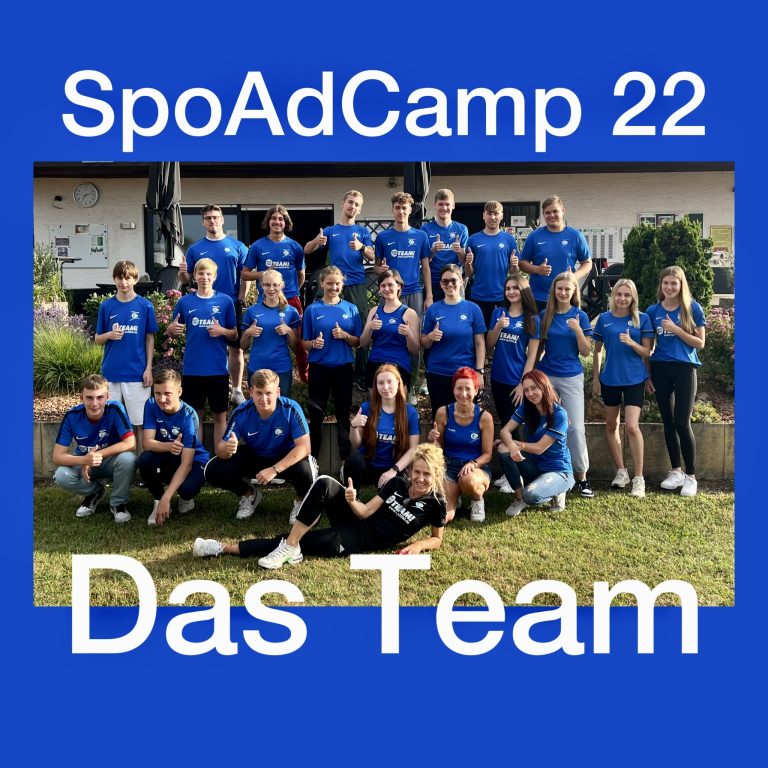 SpoAdCamp 22 / Das Team