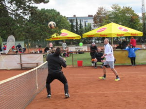 Fußballtennis Turnier beim TC Limburgerhof