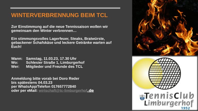 Winterverbrennung beim TCL