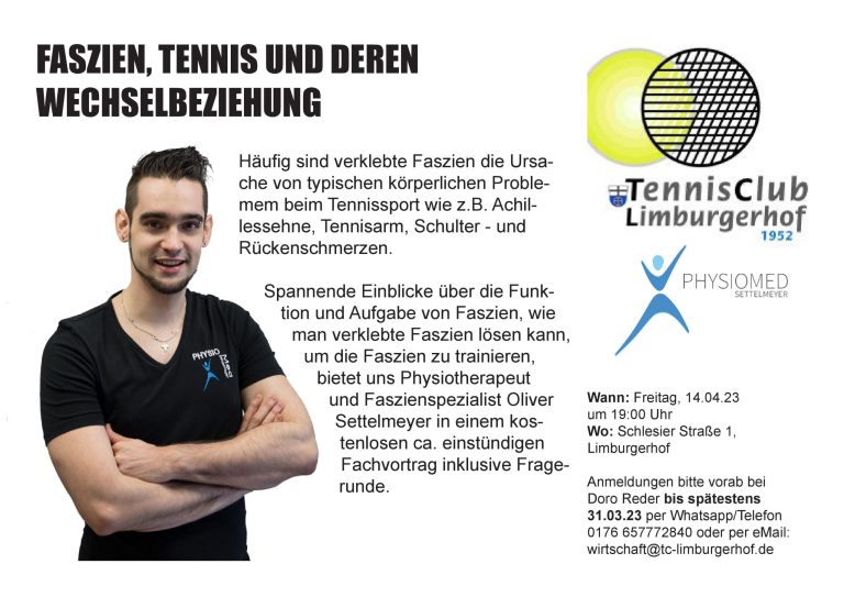 Winterverbrennung, Faszien und Tennis