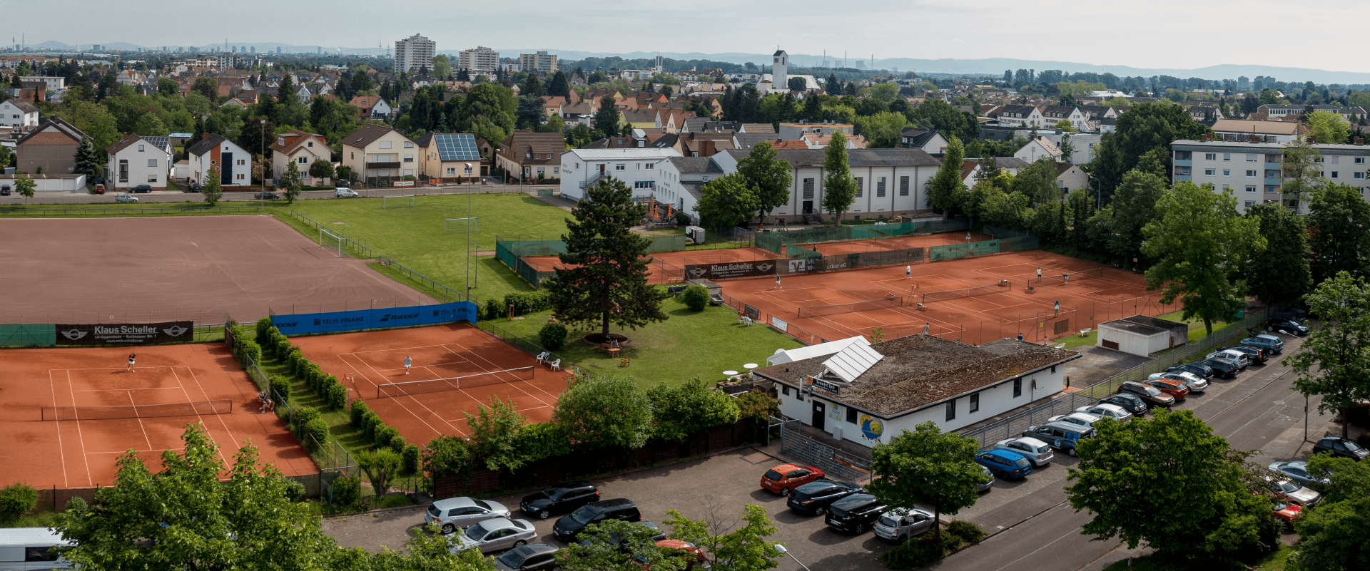 Anlage des TC Limburgerhof